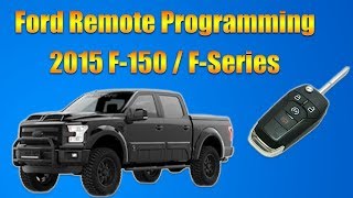 2015 Ford F150 Remote Programming [upl. by Ching]