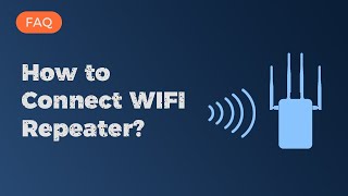 WIFI repeater wireless setup connection [upl. by Jackqueline524]