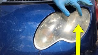 How to replace low beam headlight bulb H7 on Smart Fortwo in 6 steps [upl. by Adi433]