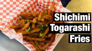 Shichimi Togarashi Fries Recipe [upl. by Ynafets]