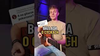 BALLADA O CYCKACH  Jak zagrać na gitarze [upl. by Rabi909]