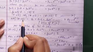 Cayley Hamilton theorem proof with example [upl. by Hillell213]