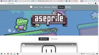 ASEPRITE How to do Animations and Sprite sheets [upl. by Patrizius]