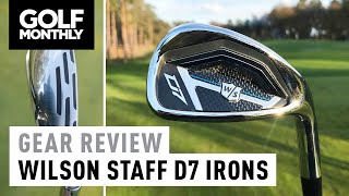 Wilson Staff D7 Irons  Gear Review  Golf Monthly [upl. by Akli]