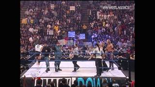 SmackDown 1400  Part 6 of 10 Jeff Hardy Edge and Christian vs Dudley Boyz and Al Snow [upl. by Nudnarb993]