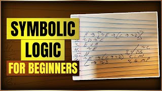 Part 1 Symbolic Logic The basics letters operators connectives [upl. by Acysej]