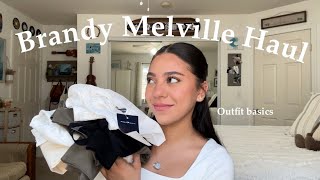 Brandy Melville clothing haul [upl. by Moses536]