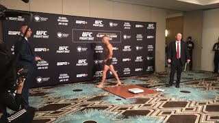 UFC Brooklyn Official Weigh ins live stream [upl. by Alfie]