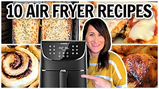 10 EASY Air Fryer Recipes  THIS is What to Make in Your Air Fryer  Cosori amp Philips XXL [upl. by Ezri]