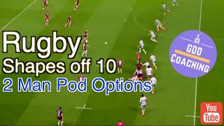 Rugby Attack Plays off 10 Tactics to Break the Line GDD Coaching [upl. by Wiersma706]