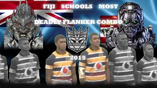 Most Deadly Flanker Combo Highlights  Fiji High School Rugby 2015 [upl. by Niwhsa263]