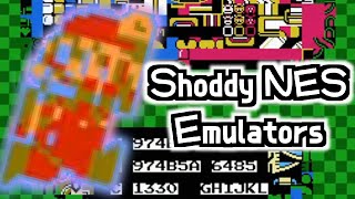 Shoddy NES Emulators [upl. by Ken]