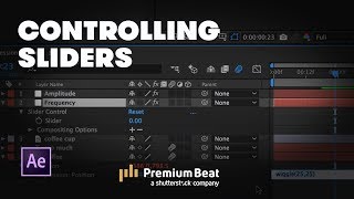 Control Expressions with Sliders in AE  PremiumBeatcom [upl. by Kihtrak]