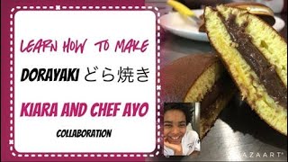 Dorayaki どら焼き  Cooking with Kiara fea Chef Ayo [upl. by Bogart715]