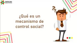 ¿QUÉ ES UN MECANISMO DE CONTROL SOCIAL [upl. by Ydnam859]