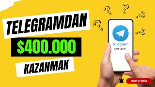 TELEGRAMDAN PARA KAZANMA  İnternetten Para Kazanma [upl. by Annaihr]