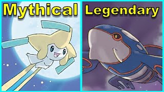 Mythical VS Legendary Pokémon What’s the Difference  GatorEX [upl. by Blain]