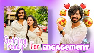 ENGAGEMENT PREPARATION ❤️  YOUTUBE STARS EVENT [upl. by Einnhoj59]