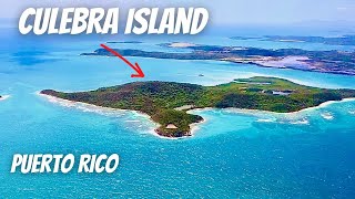 CULEBRA  PARADISE IN PUERTO RICO with WORLDS BEST BEACH  PLAYA FLAMENCO 2025 [upl. by Tjaden]