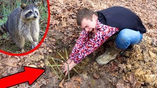 Primitive Survival Trapping DO NOT TRY AT HOME [upl. by Ttihw458]