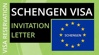 Schengen Visa How to Write an Invitation Letter for Visa Application [upl. by Len]