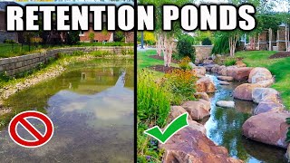 How RETENTION PONDS Manage Storm Water Runoff [upl. by Brade]