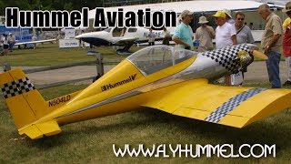 Hummel Aviation Hummel Bird Hummel H5 and UltraCruiser all metal ultralight experimental aircraft [upl. by Aicylla306]