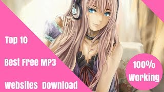 10 Best Free MP3 Music Download Websites [upl. by Clorinde]