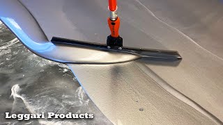 How To Install An Epoxy Floor From Beginning To End Over Existing Concrete  Easy DIY Full Tutorial [upl. by Schreck20]