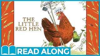 The Little Red Hen ReadAlong StoryBook Video For Kids Ages 27 [upl. by Jacob160]