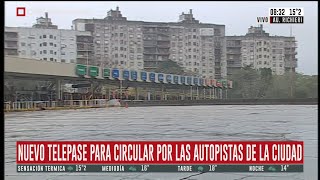 Nuevo telepase para circular por las autopistas de la Ciudad de Buenos Aires [upl. by Aynotal]