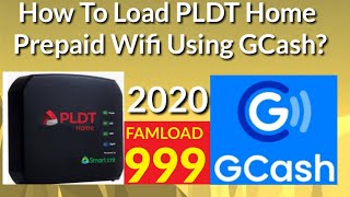 How To Load PLDT Home Prepaid Wifi Using GCash  How To Buy Famload Using GCash [upl. by Amsirac]