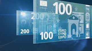 Unveiling of the New 100 and 200 Euro Banknotes [upl. by Eniamaj74]