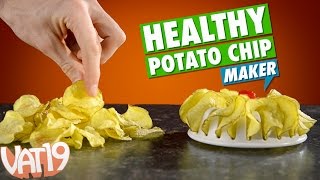 DIY Healthy Potato Chips [upl. by Irami224]