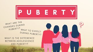 Introduction to Puberty amp Adolescence  Changes during Puberty [upl. by Intirb]