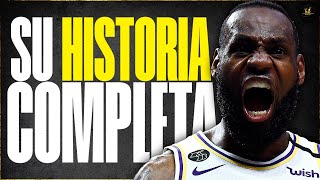 La HISTORIA COMPLETA de LEBRON JAMES  ¿El MEJOR JUGADOR de la NBA [upl. by Aubarta97]