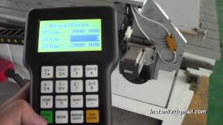 Prepare work on 1325 cnc router on DSP panel China cnc router [upl. by Philbrook747]