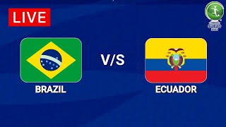 Brazil U20 vs Ecuador U20  South American U20 Championship 2023 [upl. by Yebot690]