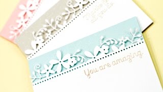 Partial Die Cut Borders [upl. by Bez]