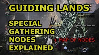 MHW Iceborne  GUIDING LANDS special gathering system explained  augment material farming [upl. by Alracal]