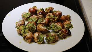 French Cuisine  Escargot with Garlic Butter [upl. by Cassius]