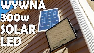 Wywna 300w LED solar light [upl. by Eirlav234]