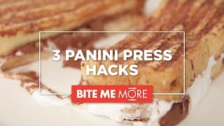 COOKING TIPS Panini Press Hacks [upl. by Akiwak]