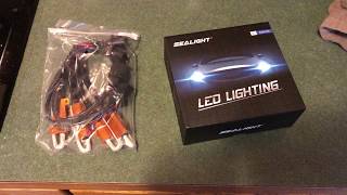 SEALIGHT LED Headlight Unboxing Installation and Review [upl. by Atiras700]