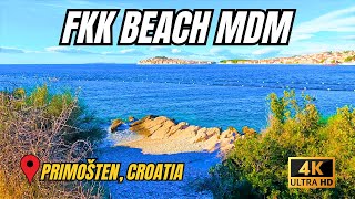 FKK BEACH MDM  PRIMOŠTEN CROATIA [upl. by Akinihs]