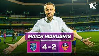 Match Highlights  Kerala Blasters FC 42 FC Goa  MW 16  ISL 202324 [upl. by Nyliahs244]