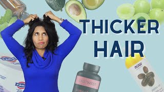 How to Naturally Grow Thicker Hair [upl. by Ribal]