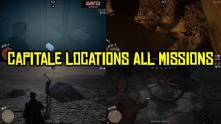 Red Dead Online Capitale Locations All Missions And Contracts [upl. by Ynnahc]