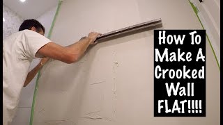 MUD FRAMING How to FIX CROOKED WALLS [upl. by Ahpla]