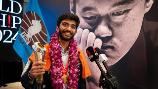 Ding In My Eyes Is A True Champion  Gukeshs Emotional Speech  World Chess Championship [upl. by Lipski819]